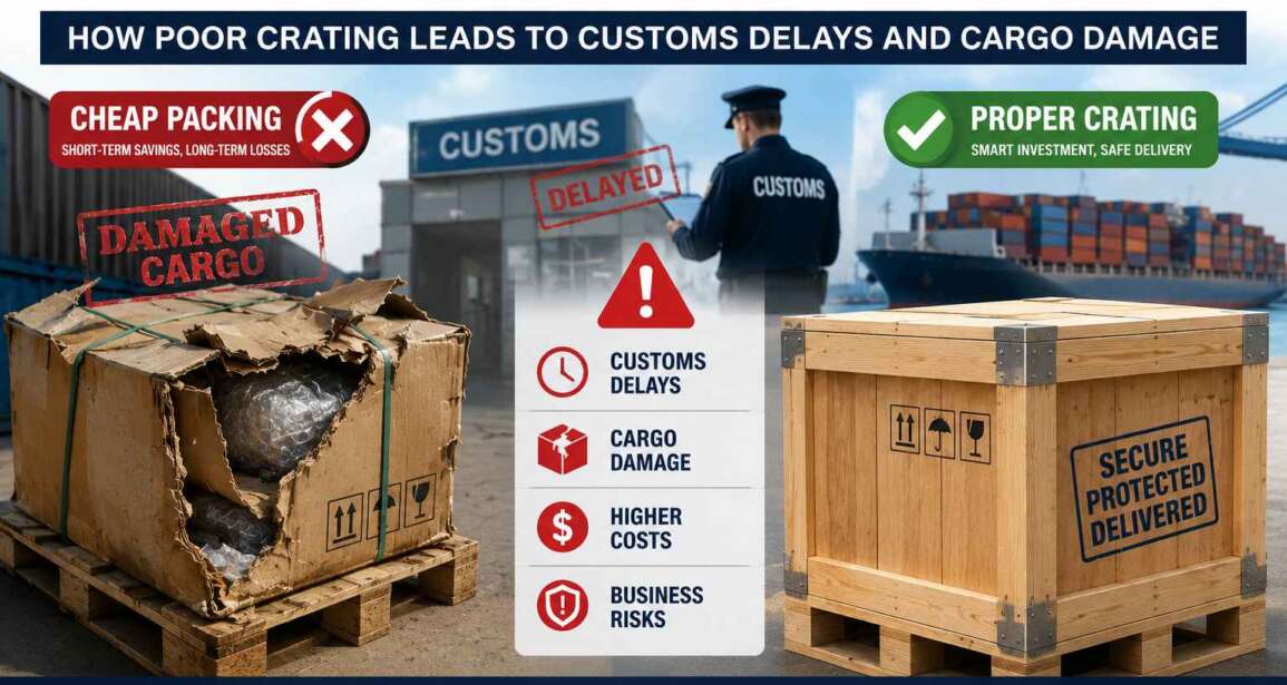 The Hidden Costs of Cheap Packing: How Poor Crating Leads to Customs Delays and Cargo Damage