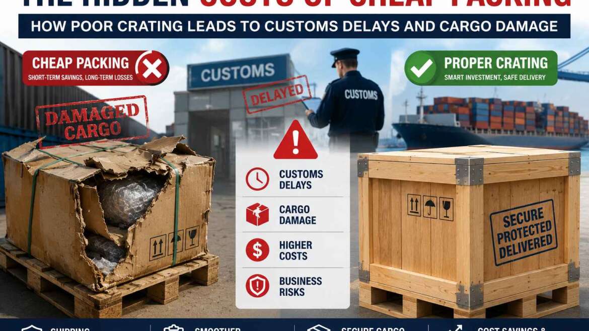 The Hidden Costs of Cheap Packing: How Poor Crating Leads to Customs Delays and Cargo Damage