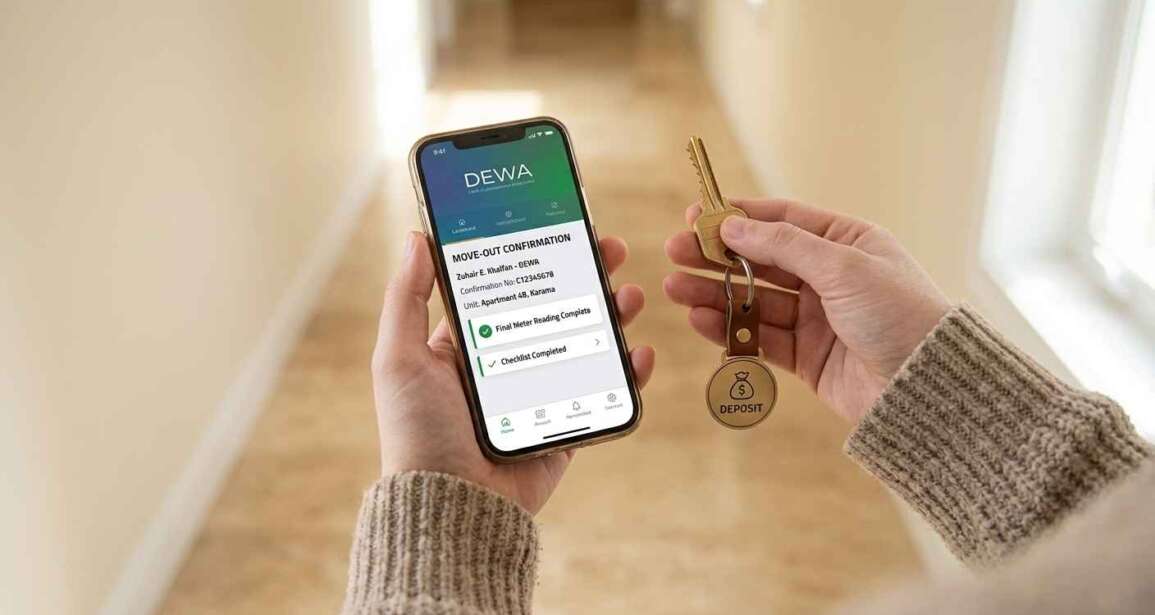 Moving Out of Your Dubai Rental: The Right Order for DEWA, Ejari, and Your Deposit