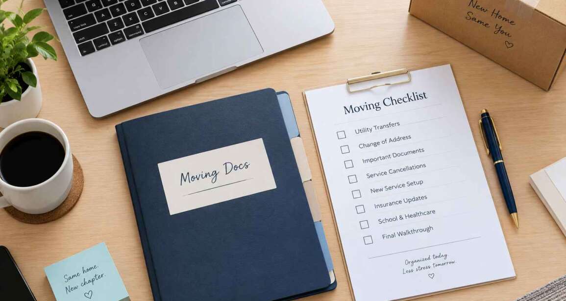 How to Handle Utility Transfers, Change of Address, and Paperwork Without the Headache